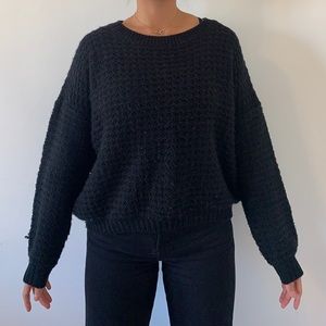 Cotton On // black knitted sweater